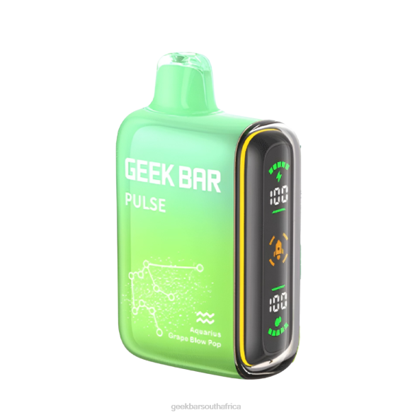 Geek Bar Price | Geek Bar Pulse 15K Disposable Vape Aquarius Grape Blow Pop V66442